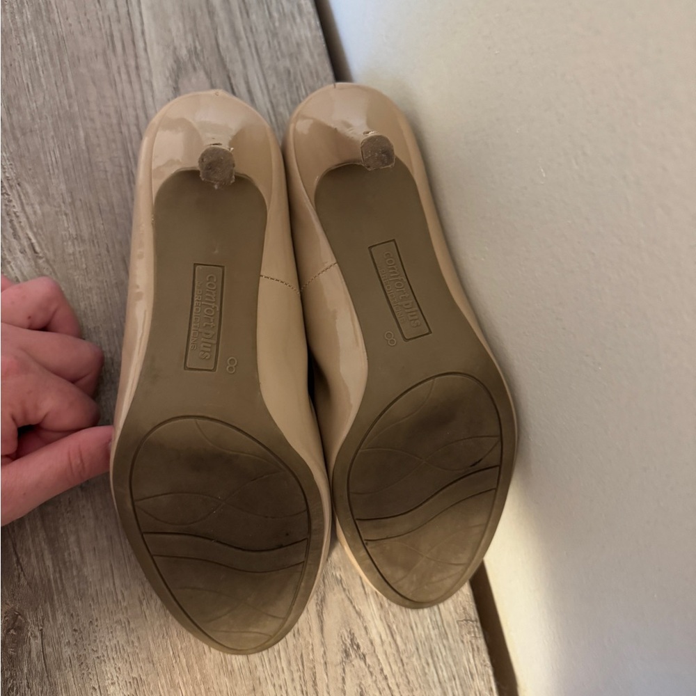 Comfort Plus Nude Heels - Picture 4 of 4